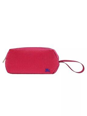 Burberry toiletry cosmetic makeup bag pouch in pink